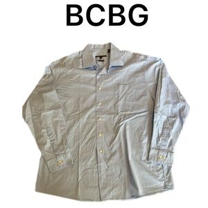 BCBG Men’s Long Sleeve Dress shirt XL